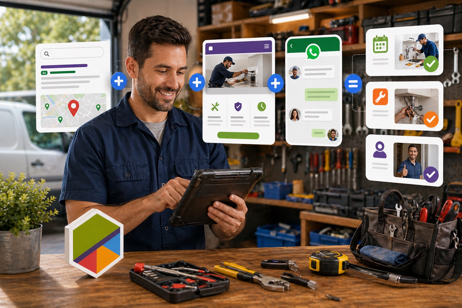 Calendario de contenidos para negocios de servicios orientado a ventas